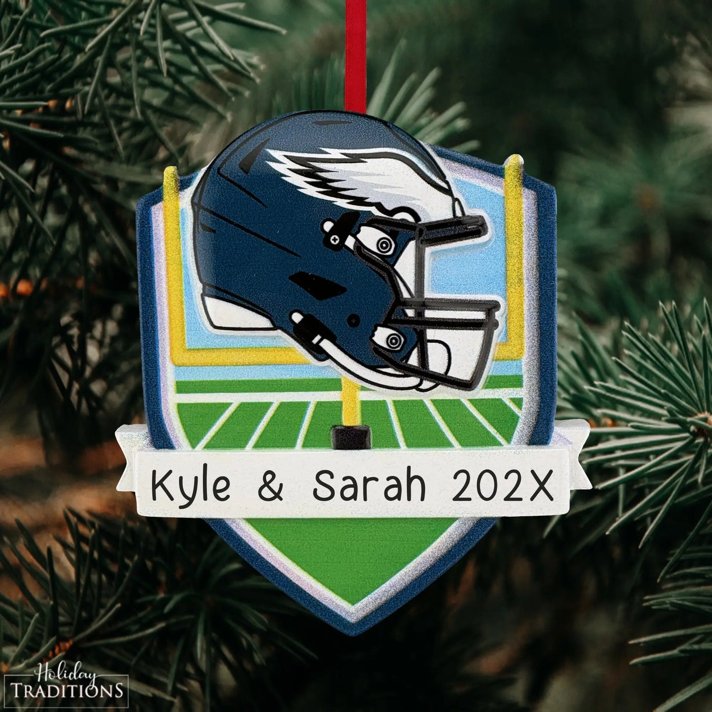 Philadelphia Eagles NFL Personalized Ornament