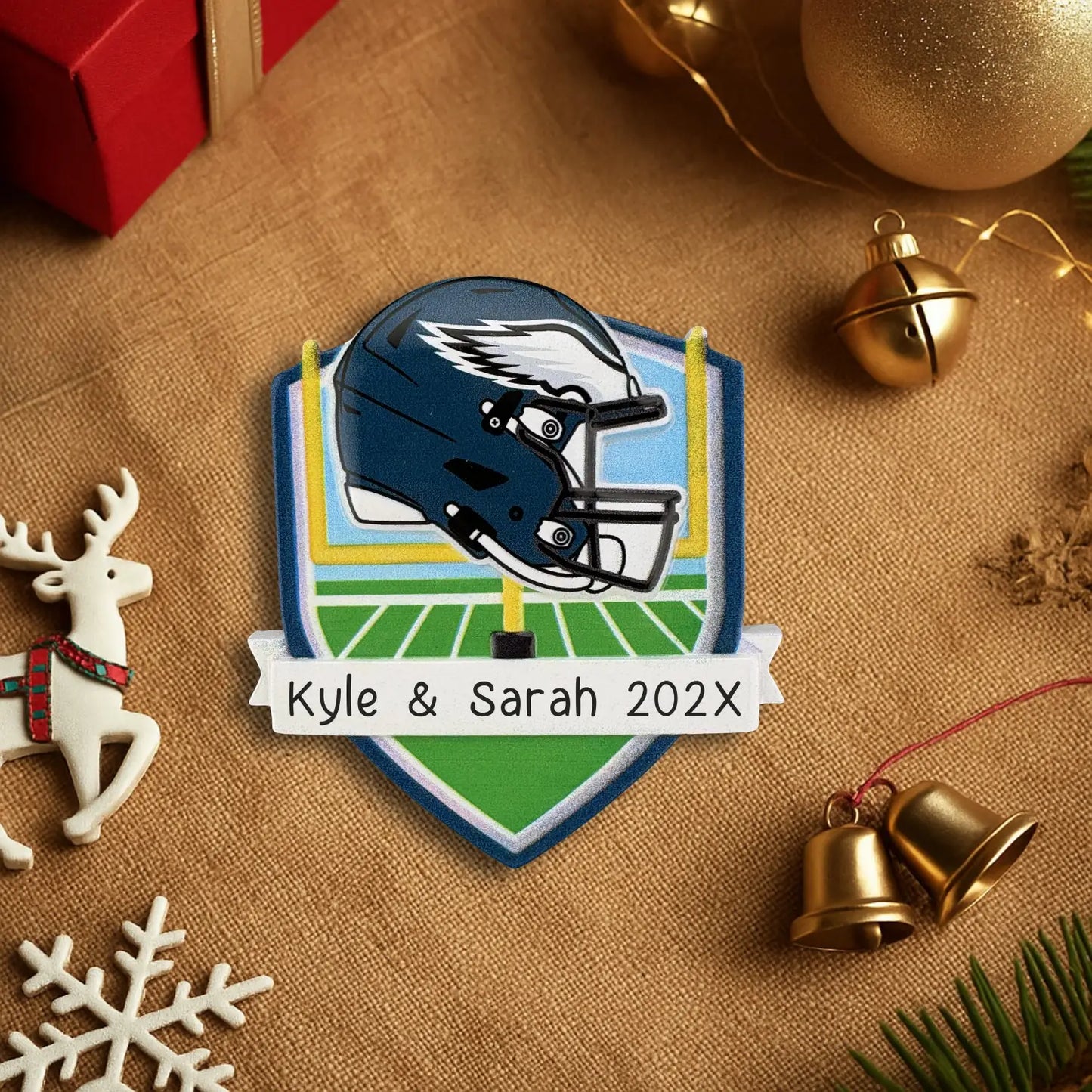 Philadelphia Eagles NFL Personalized Ornament