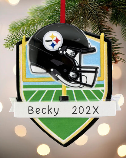 Pittsburgh Steelers NFL Personalized Ornament