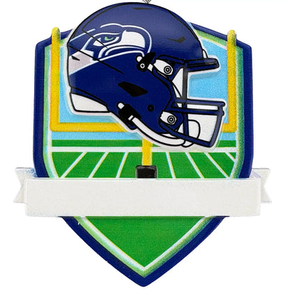 Seattle Seahawks NFL Personalized Ornament