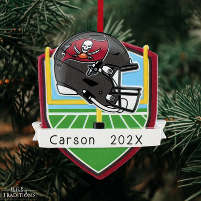 Tampa Bay Buccaneers NFL Personalized Ornament