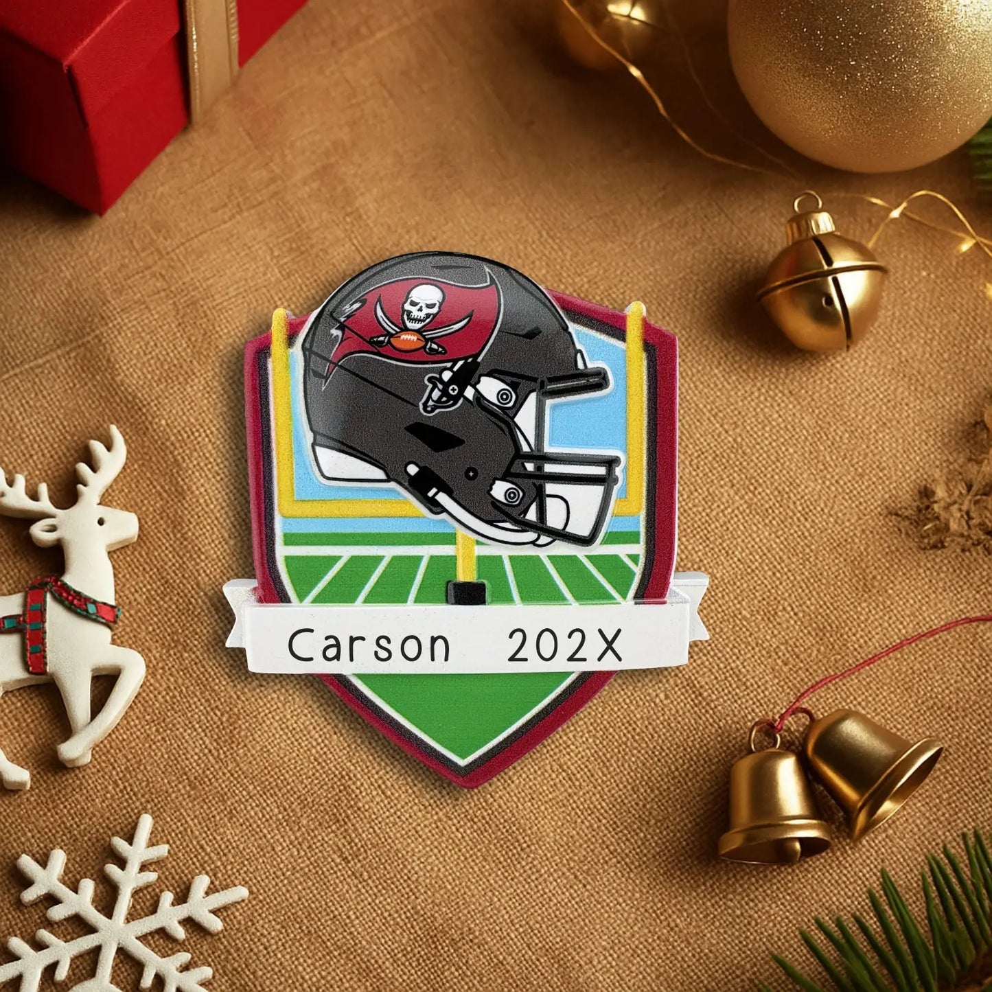 Tampa Bay Buccaneers NFL Personalized Ornament