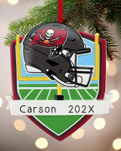 Tampa Bay Buccaneers NFL Personalized Ornament