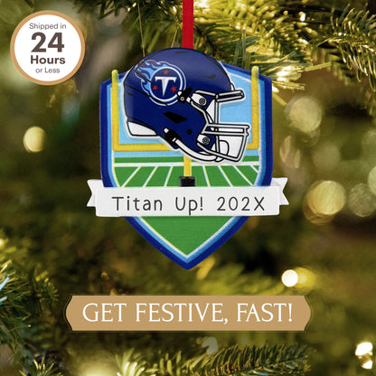 Tennessee Titans NFL Personalized Ornament