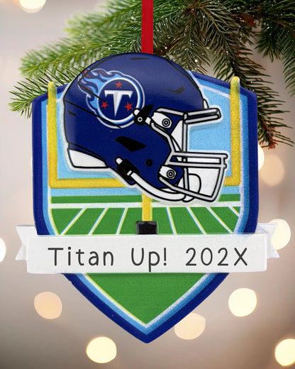 Tennessee Titans NFL Personalized Ornament