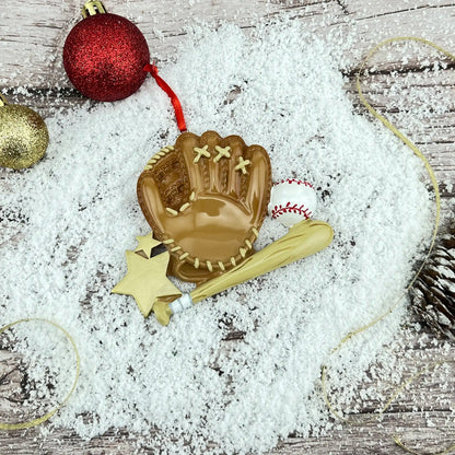 Baseball Fun Christmas Ornament