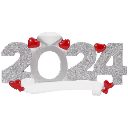 Engaged 2024 Christmas Ornament