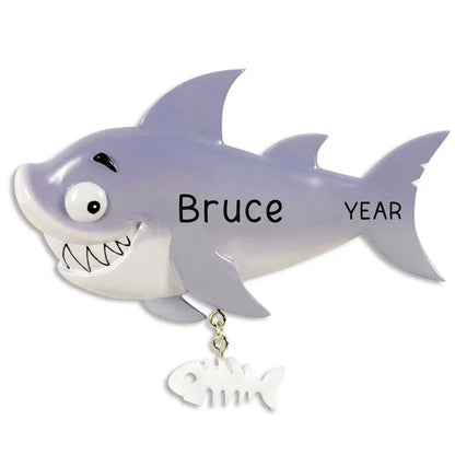 Shark Christmas Ornament