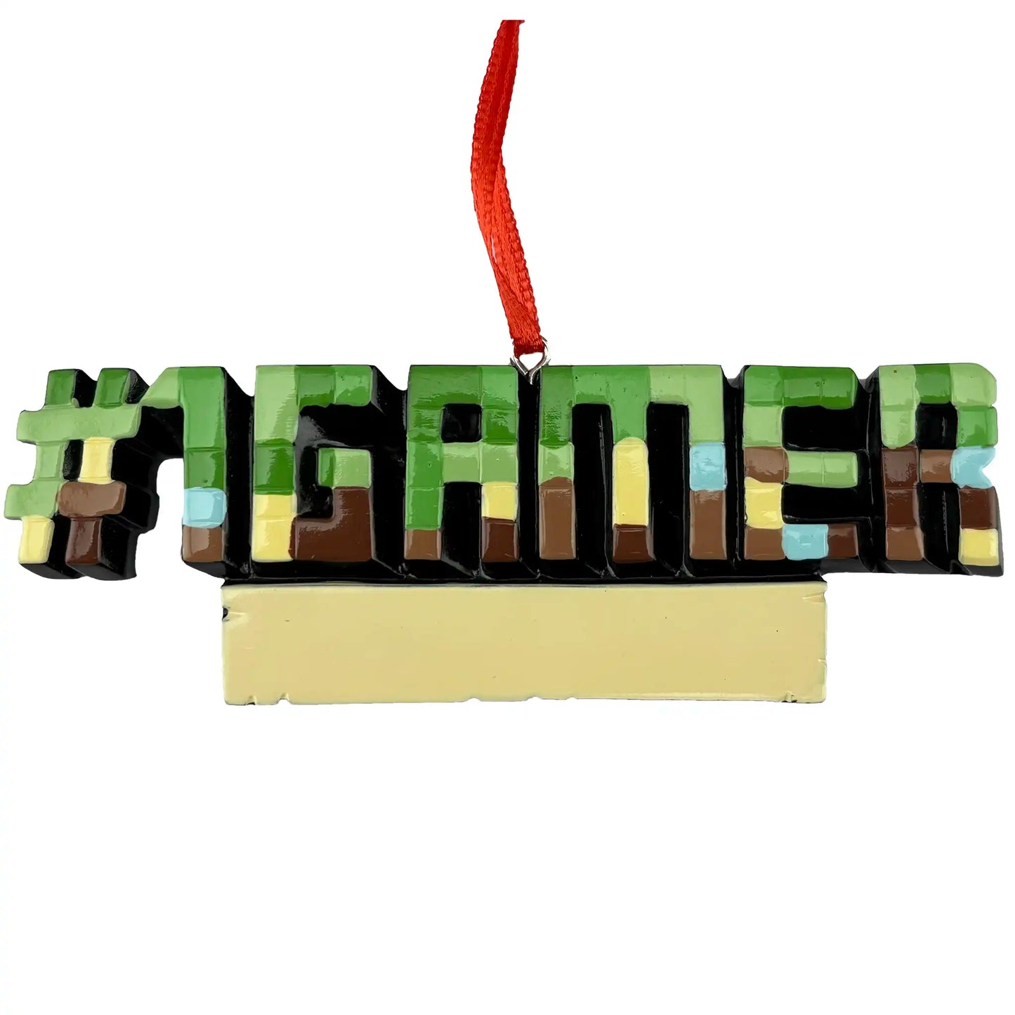 Minecraft #1 Gamer Personalized Ornament