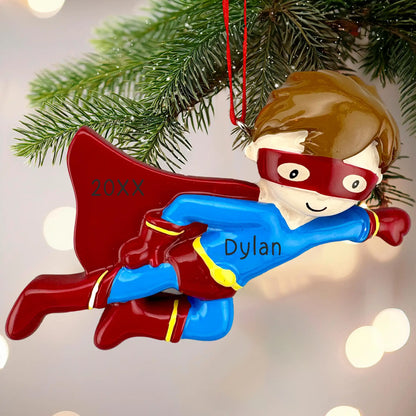 Adorno personalizado de superhéroe