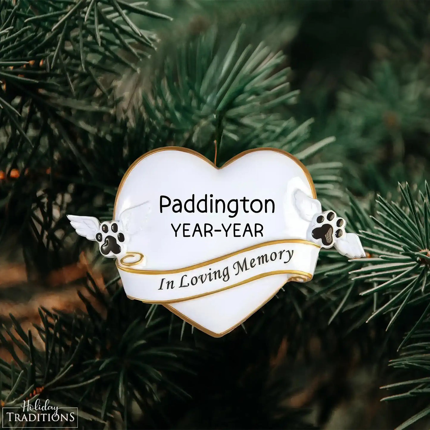 Pet Memorial Remberance Personalized Ornament