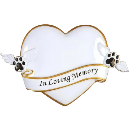 Pet Memorial Remberance Christmas Ornament