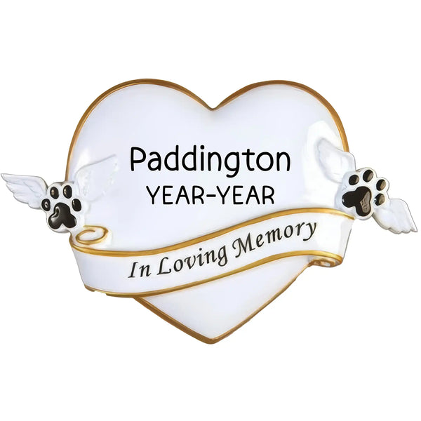 Pet Memorial Remberance Personalized Ornament