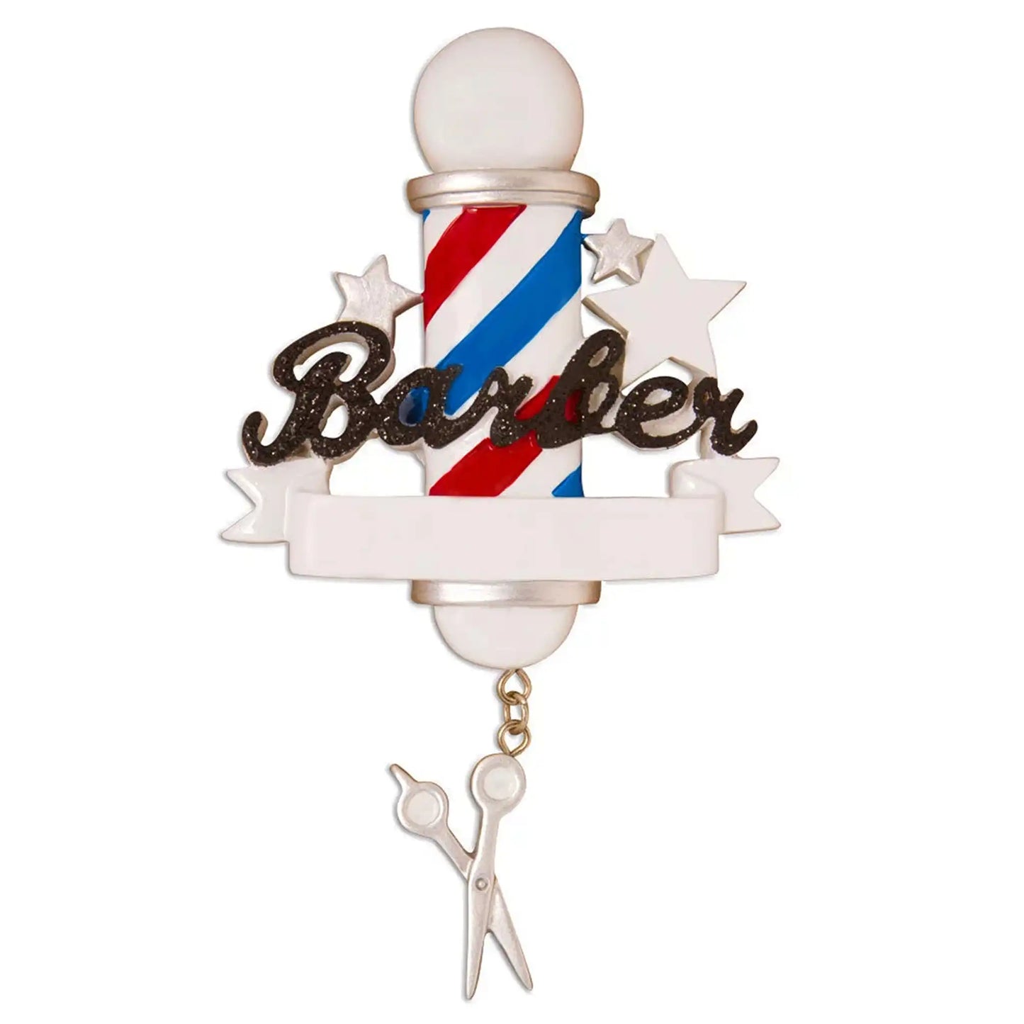 Barber Christmas Ornament