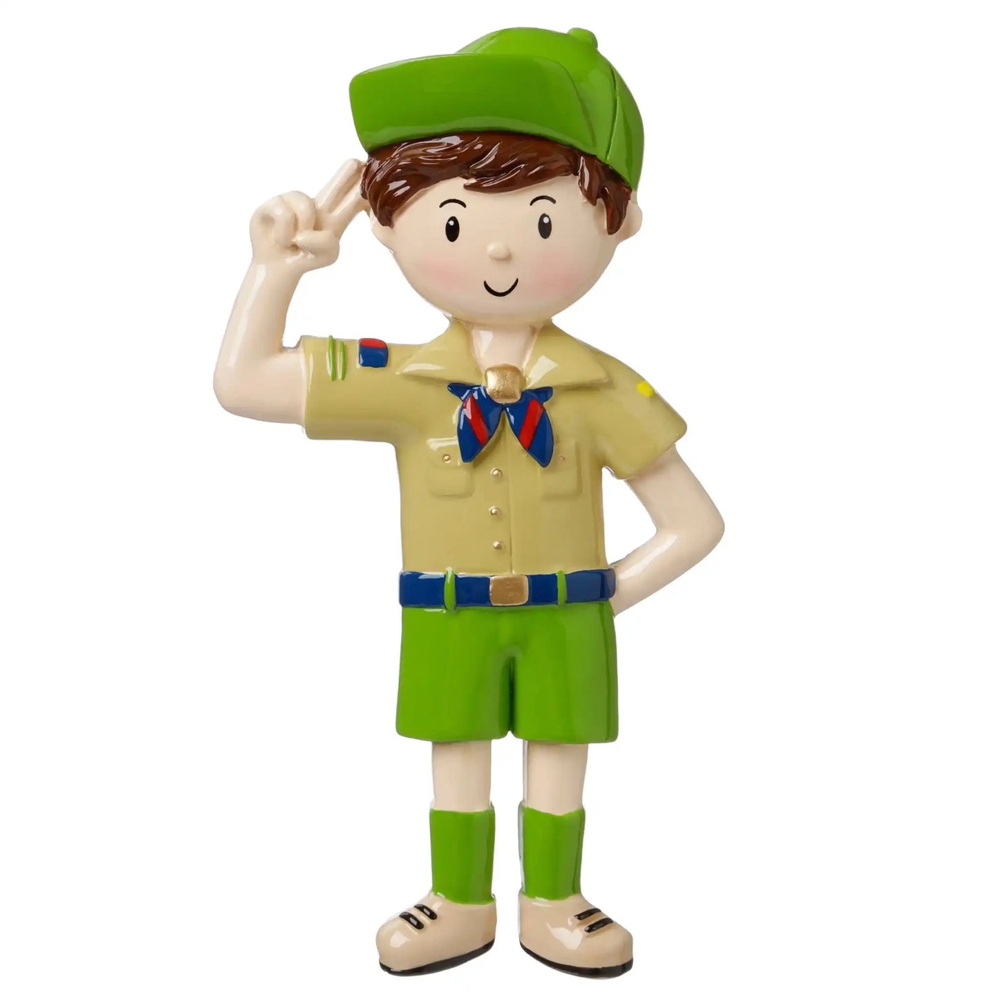 Boy Scout Tan Christmas Ornament