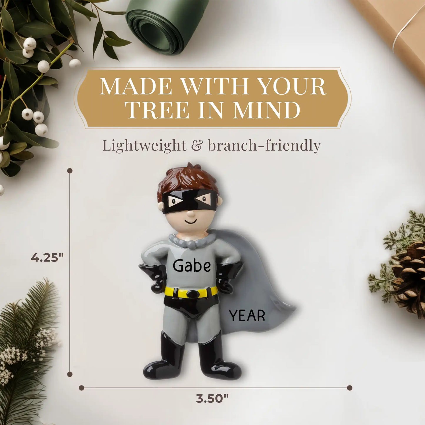 Cycling Personalized Ornament - Guy