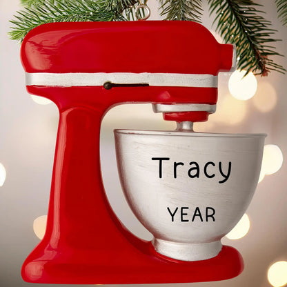 Food Mixer Christmas Ornament