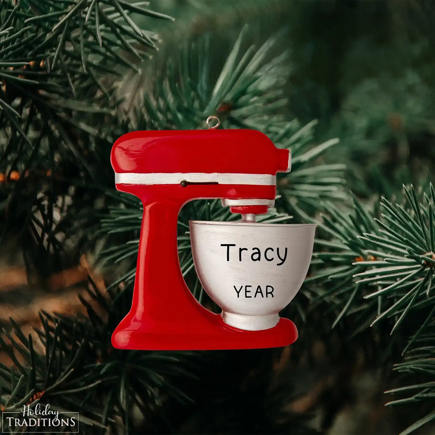 Food Mixer Christmas Ornament