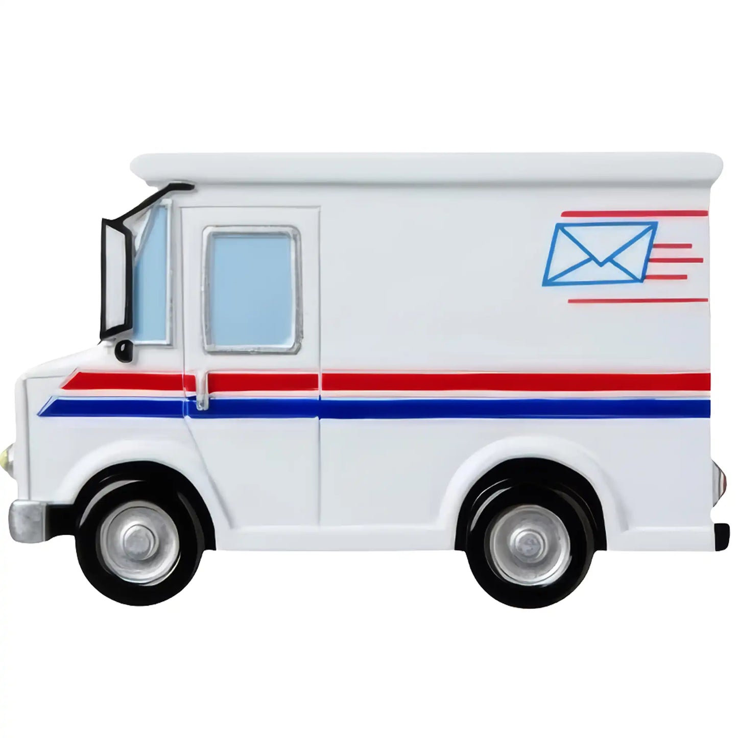 Postal Worker Mail Truck Christmas Ornament