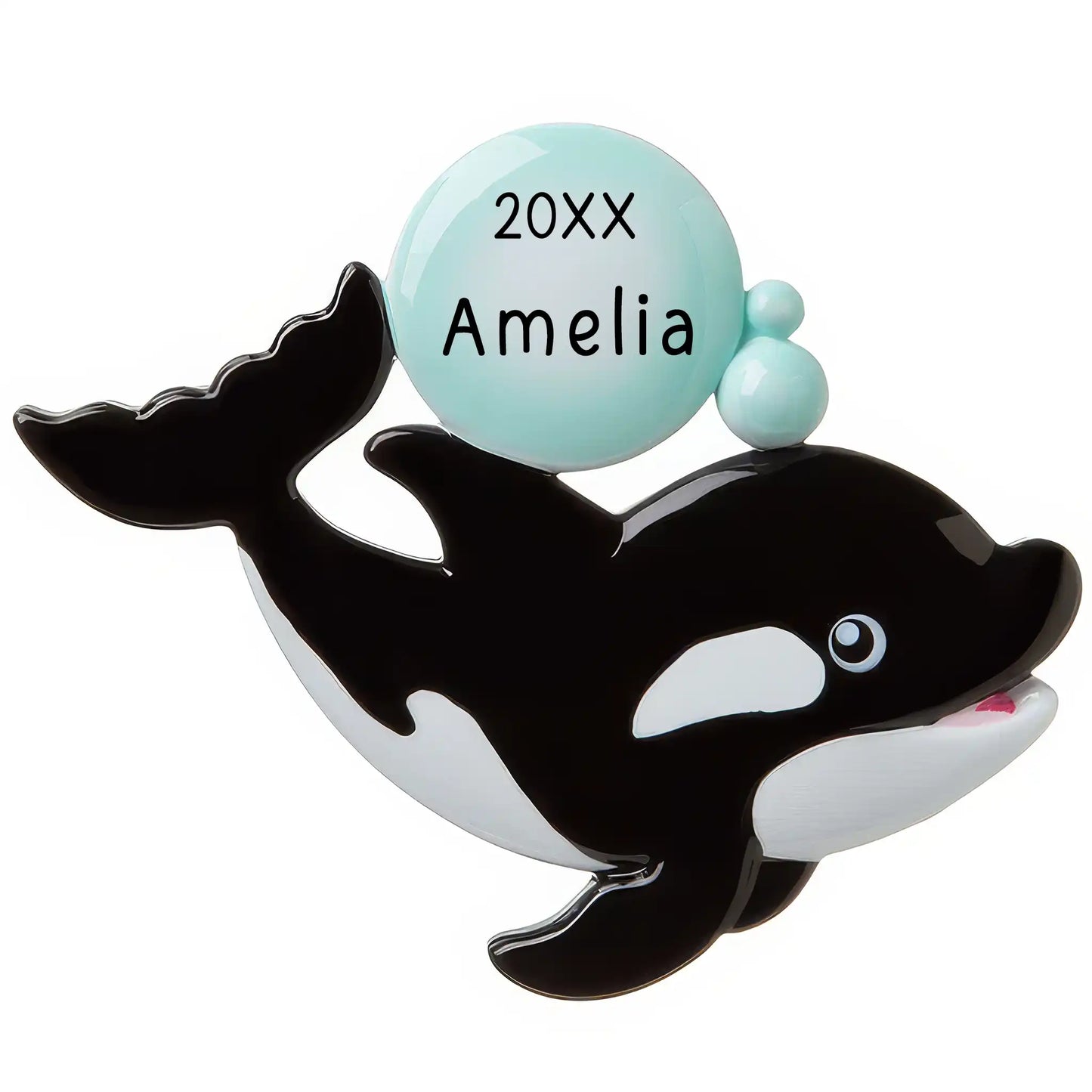 Orca Killer Whale Personalized Ornament