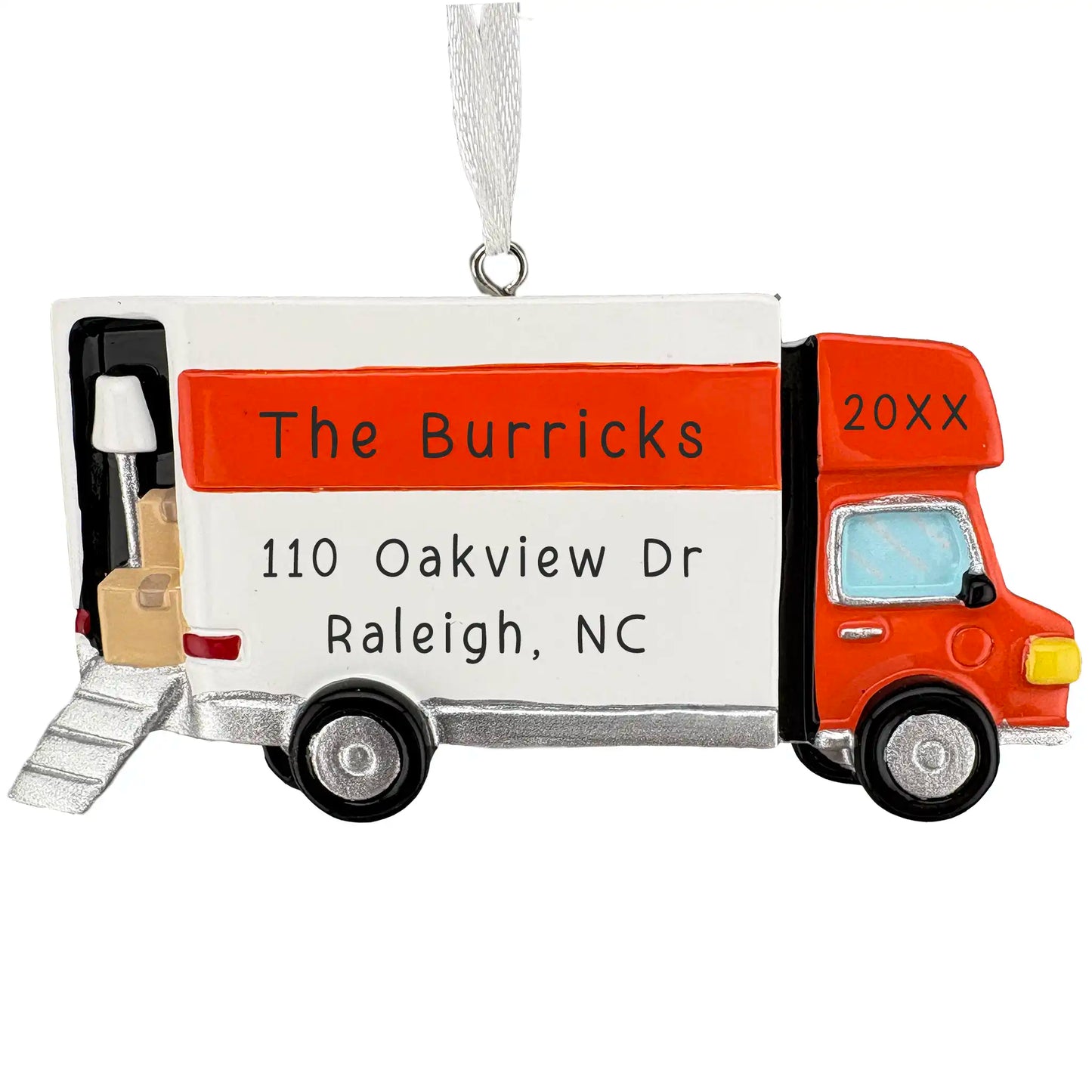 Moving Truck Personalized Ornament