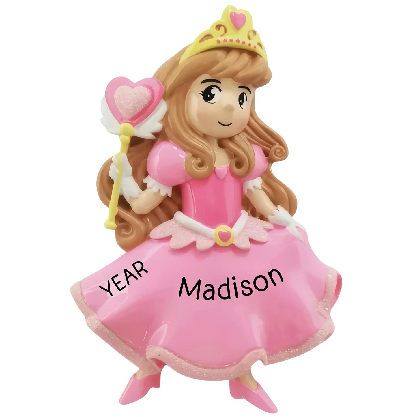 Princess Pink Christmas Ornament