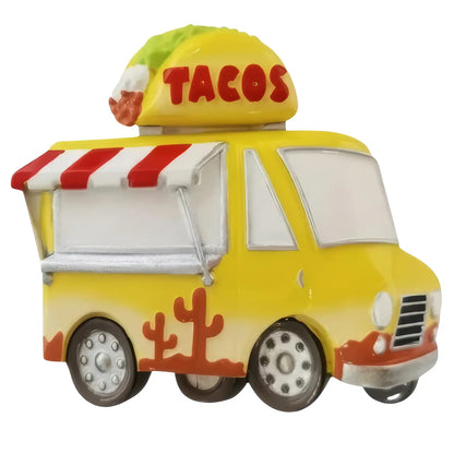 Taco Food Truck Christmas Ornament