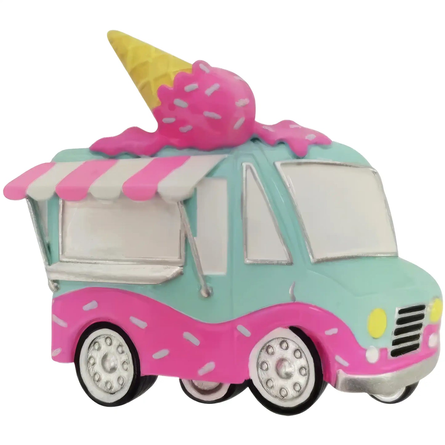 Ice Cream Truck Christmas Ornament