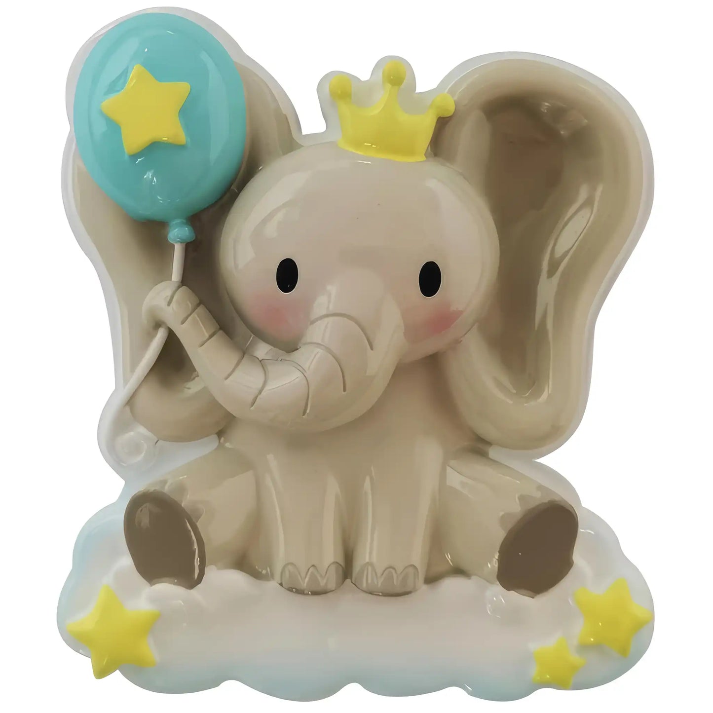 Baby Boy Elephant Christmas Ornament