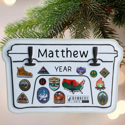 Adorno navideño Yeti Cooler 