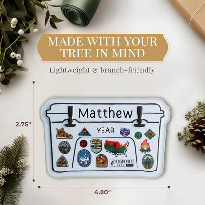 Adorno navideño Yeti Cooler 