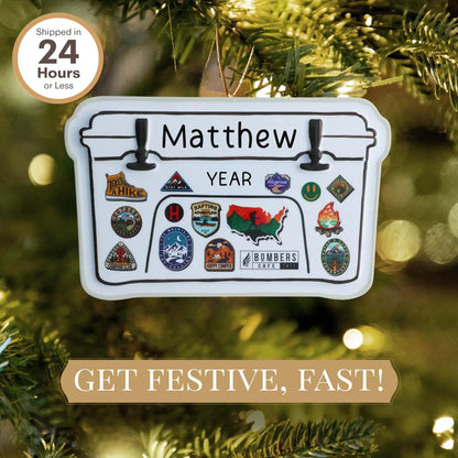 Adorno navideño Yeti Cooler 