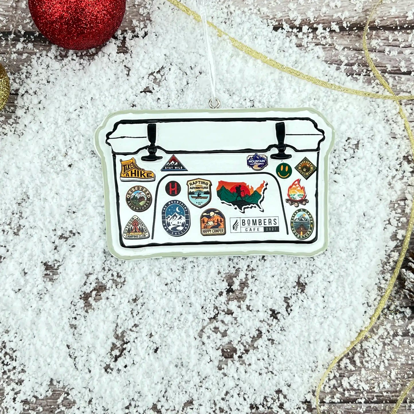 Adorno navideño Yeti Cooler 