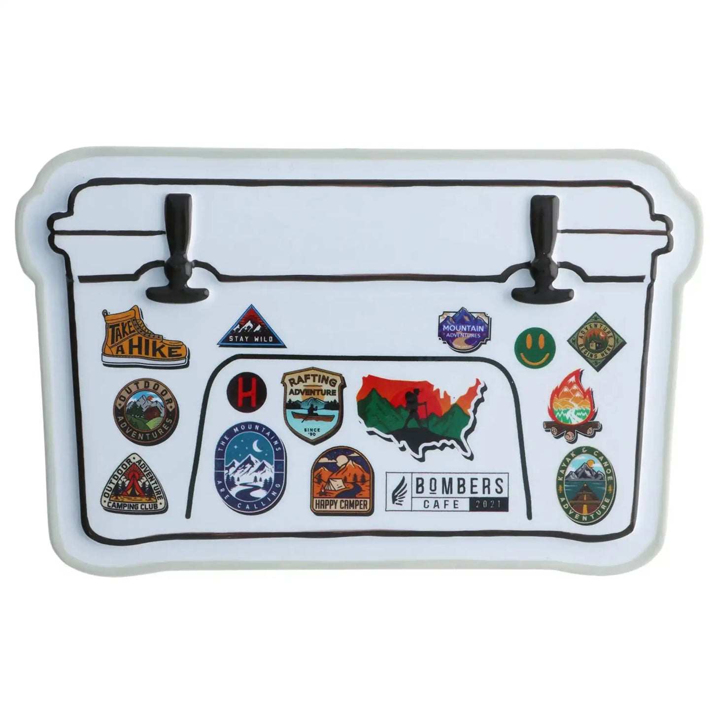 Yeti Cooler Christmas Ornament