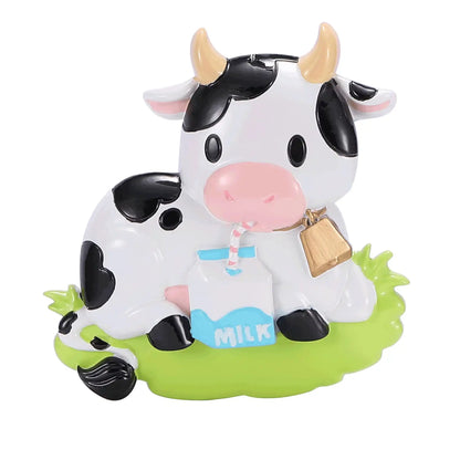 Dairy Cow Christmas Ornament