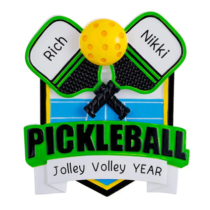 Pickleball Personalized Ornament