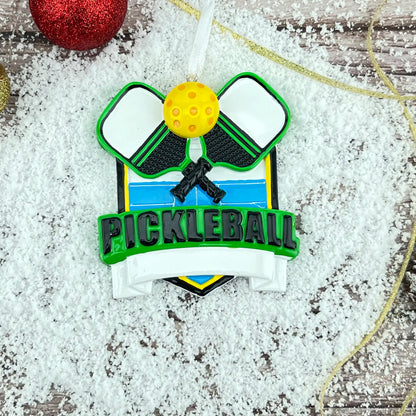 Pickleball Personalized Ornament