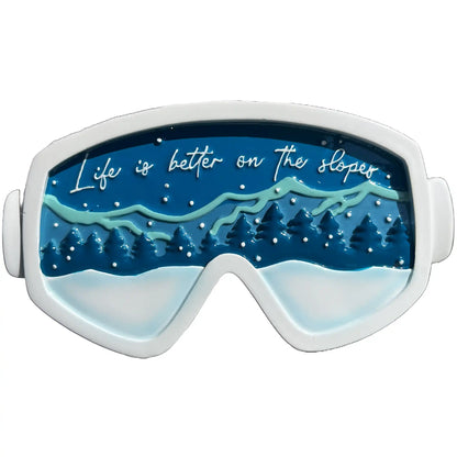 customize ski goggles Ski Goggles Personalized Ornament