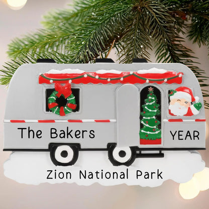 Adorno de caravana personalizado Airstream