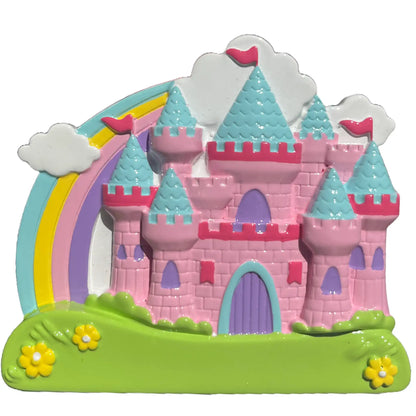 Princess Rainbow Castle Ornament