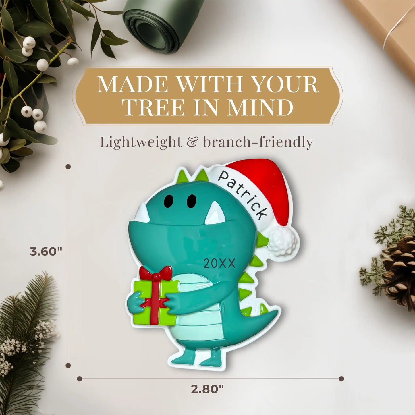 Christmas Monster Personalized Ornament