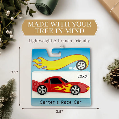 Adorno personalizado de Hot Car Wheels 