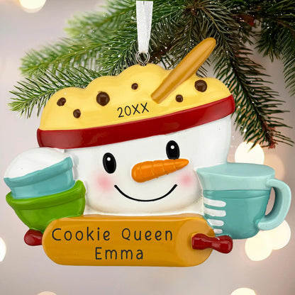 Baking Personalized Ornament - Measuring Cups