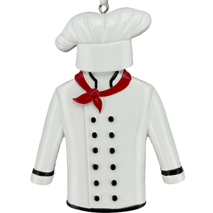 Adorno personalizado de uniforme de chef 