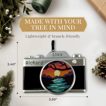Camera Personalized Ornament - DLSR