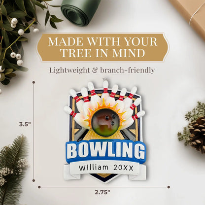 Adorno personalizado de Bowling Strike