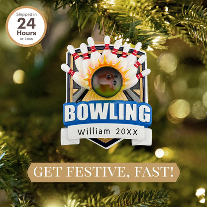 Adorno personalizado de Bowling Strike