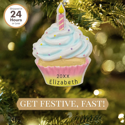 Birthday Cakecake Personalized Ornament