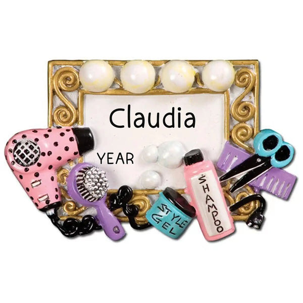 Hair Stylist Personalized Ornament