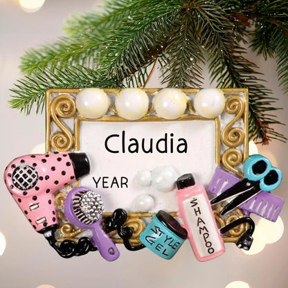 Adorno personalizado de estilista